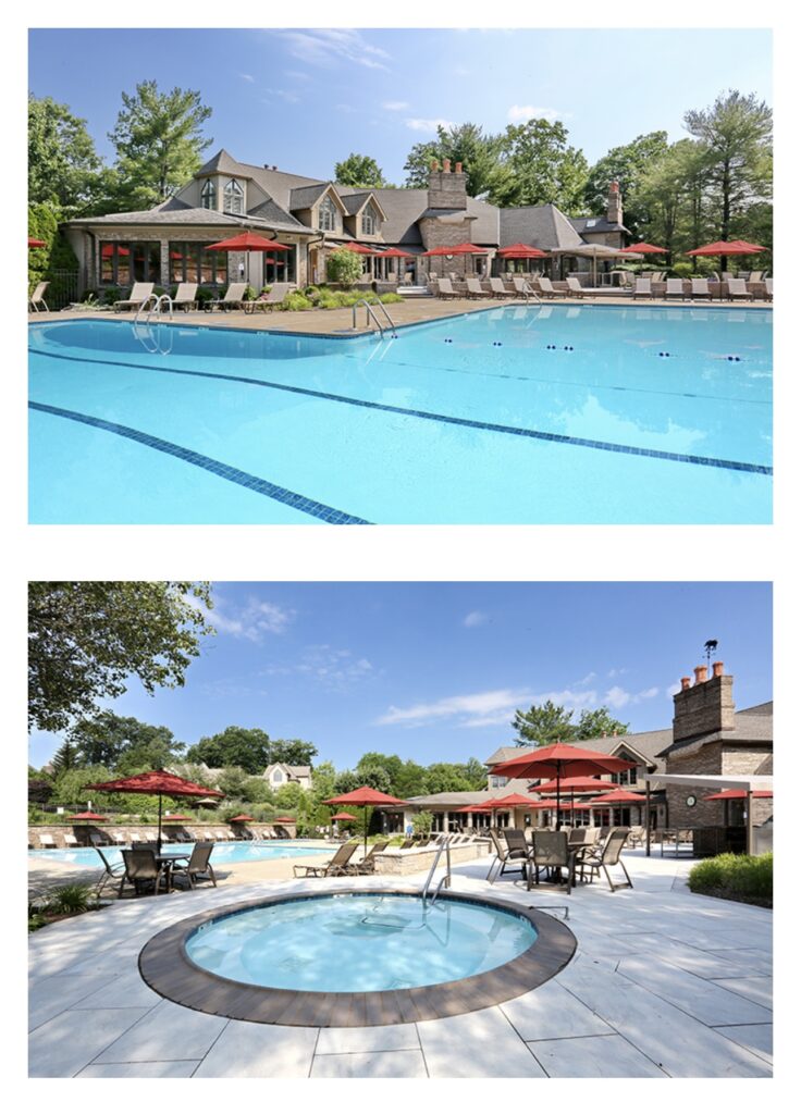 Bears Nest Pool and Clubhouse view